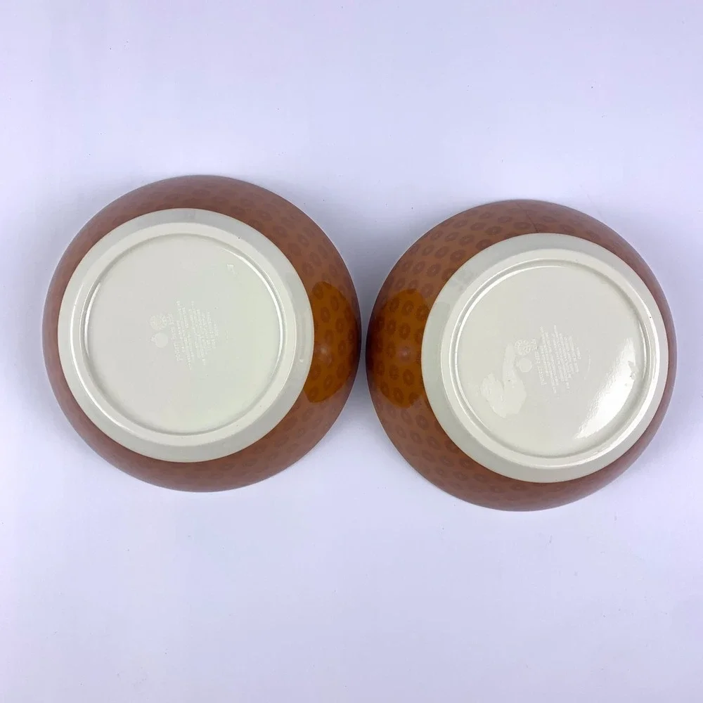 Pottery Barn Kids Im Thankful For My Friends‎ Thanksgiving Set of 2 Cups Turkey - Picture 10 of 16